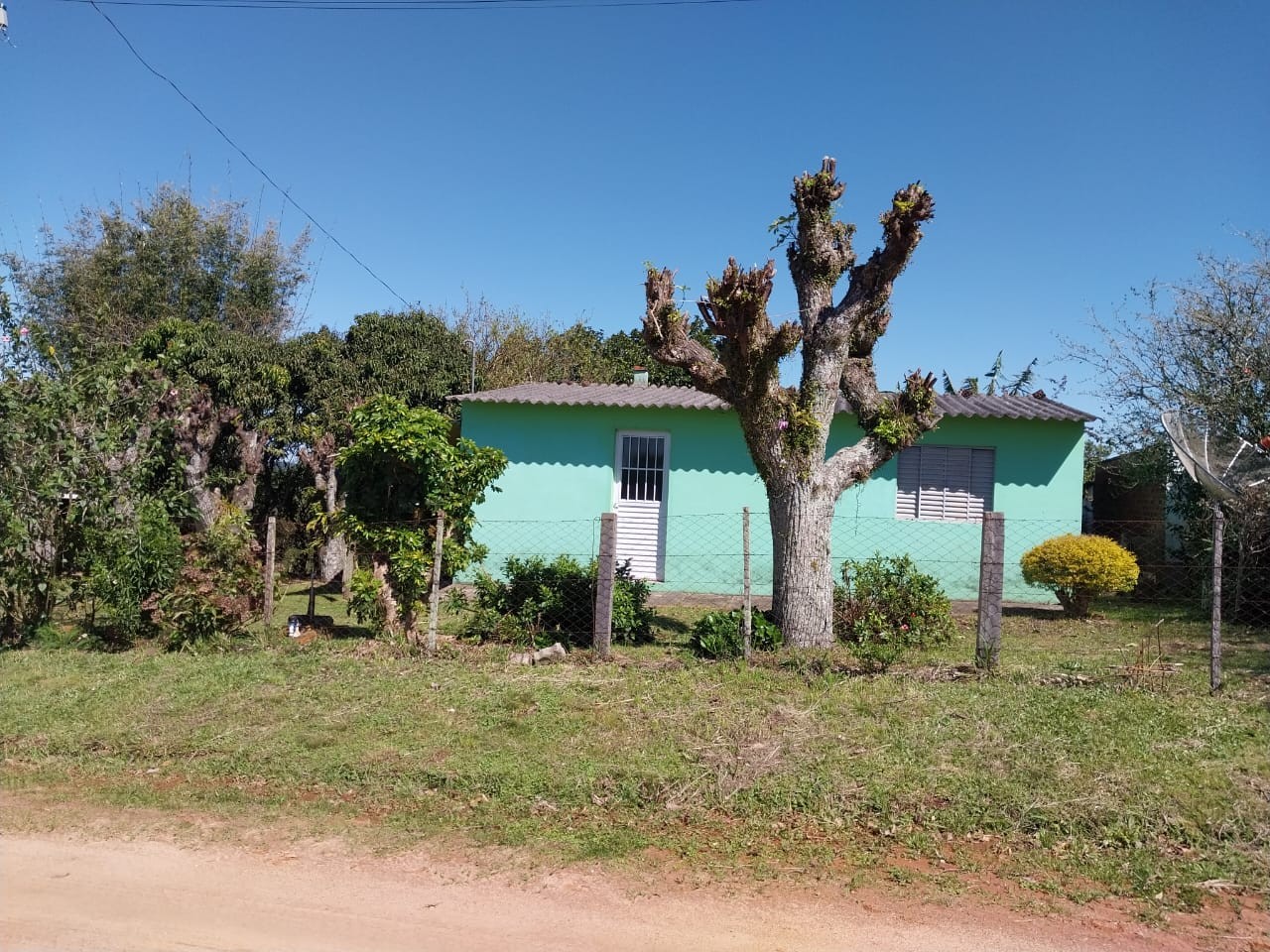 0,5 Hectare com Casa de Alvenaria no Boqueirão