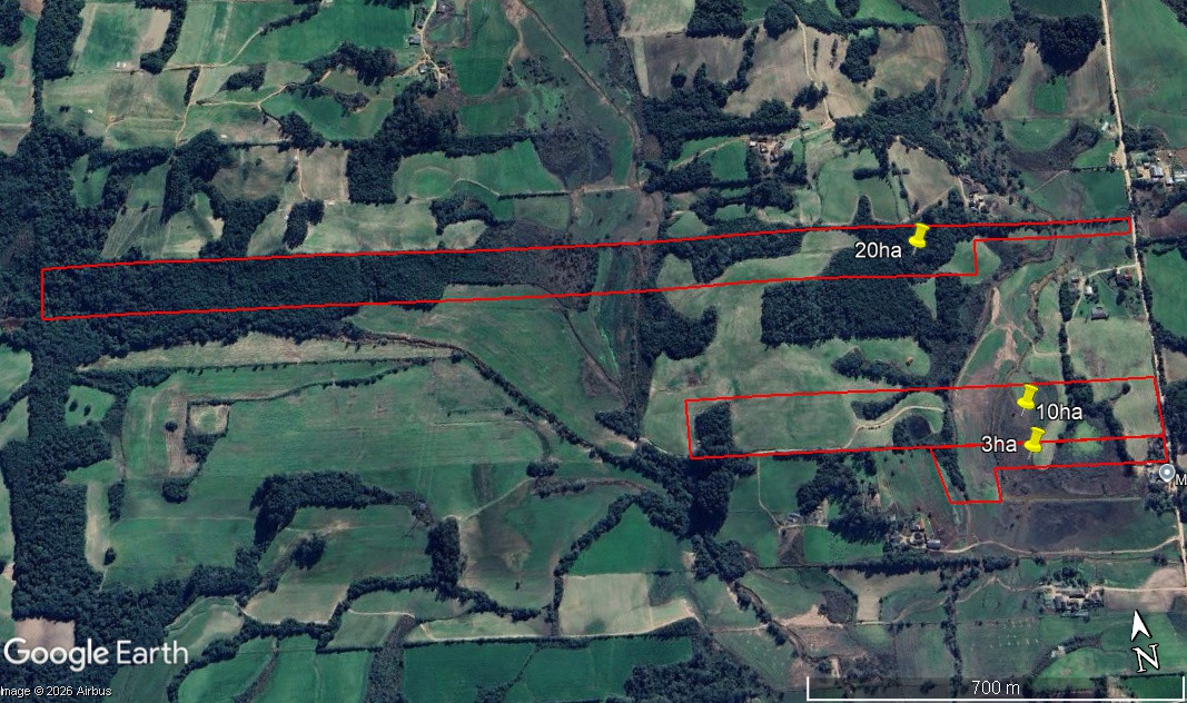 33 Hectares de Terras em Picada das Antas
